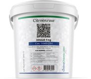 online chemicaliën online chemicalien Citroenzuur 5 kg Foodgrade