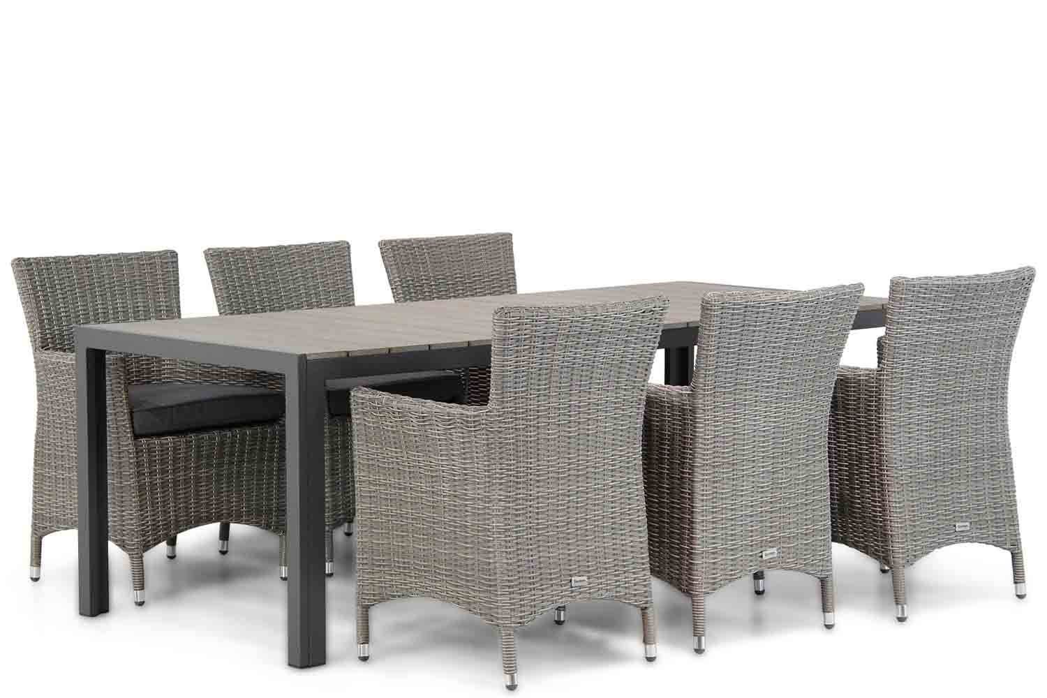 Garden Collections Dublin/Young 217 cm dining tuinset 7-delig