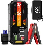 AutoXtreme Jumpstarter 12V voor Auto – Boost Pro 8250A – Starthulp met Forcestart, LED-scherm & Powerbank – Incl. Zaklamp & Opbergkoffer