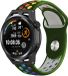 Strap-it Bracelet en silicone pour montre connectée - Convient pour Huawei Watch GT Runner - Vert militaire