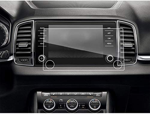 LFOTPP Skoda Karoq Bolero Amundsen 8 inch navigatie beschermfolie