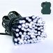 Ibenzoa® Koud wit LED-lichtsnoer met batterij en timer voor binnen- en buitendecoratie