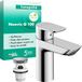 Hansgrohe Neovis Q Wastafelmengkraan 100 met Push-Open afvoergarnituur, Chroom
