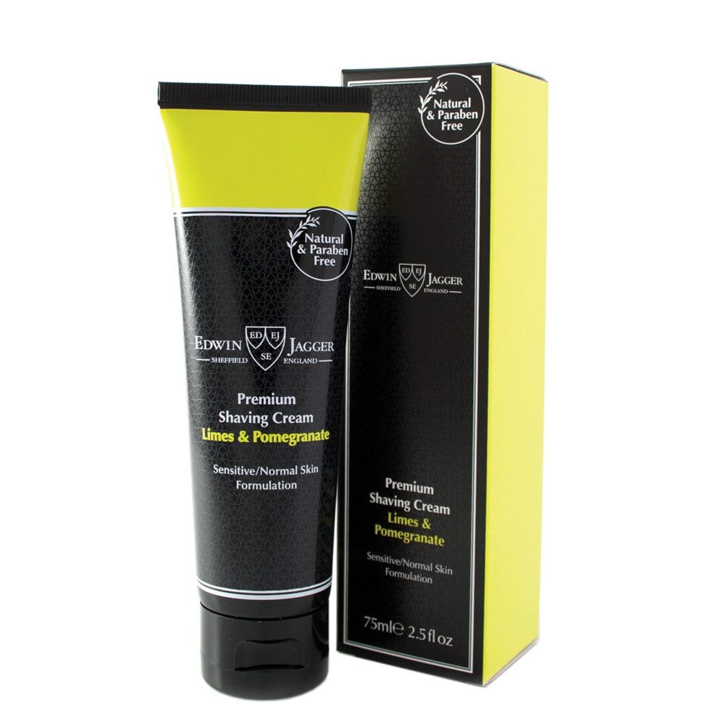 Edwin Jagger Scheercrème Tube - Limes & Pomegranate