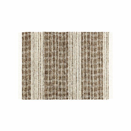LOBERON Vloerkleed Berinique bruin/beige