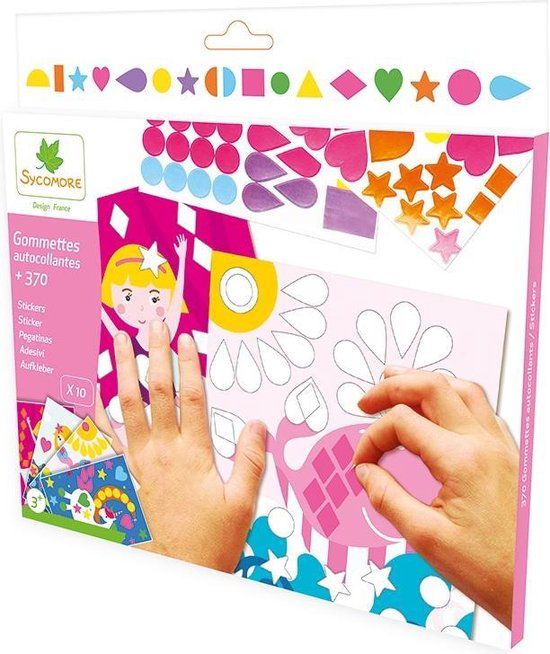 Sycomore CRE44030 Meerkleurig Kunststof Kinderen Rechtshandig