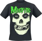 Misfits Jarek Skull Heren T-shirt - zwart - XL