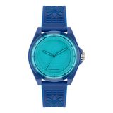 Adidas Originals Project Four Solar AOST25528 Horloge - Resin - Blauw - Ø 41 mm