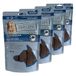 Chewies Vleesreep, maxi hondensnoepjes van 100% zeevis, 4 x 150 g, luchtgedroogde vis, kauwstrips voor honden, natuurlijk en graanvrij, droogvis