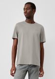 QS s.Oliver T-shirt lichtgrijs katoen M