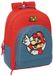 Safta Super Mario Rugzak 20.1L Rood Kinderen