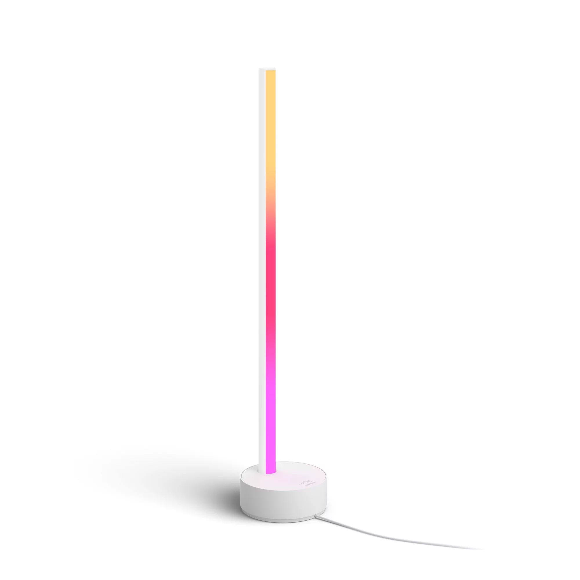 Philips Hue White and Color Ambiance Signe Gradient Table Lamp - Smart Table Lamp - White - Bluetooth