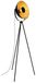 Lampe sur pied rétro avec pédale, douille E27, max. 60W, 58x34,5x148 cm