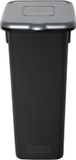 Plafor - Fit Bin Poubelle avec couvercle 20L – Recyclage – Gris