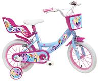Denver Bike My Little Pony kinderfiets voor meisjes, 14 inch, lichtblauw, fuchsia