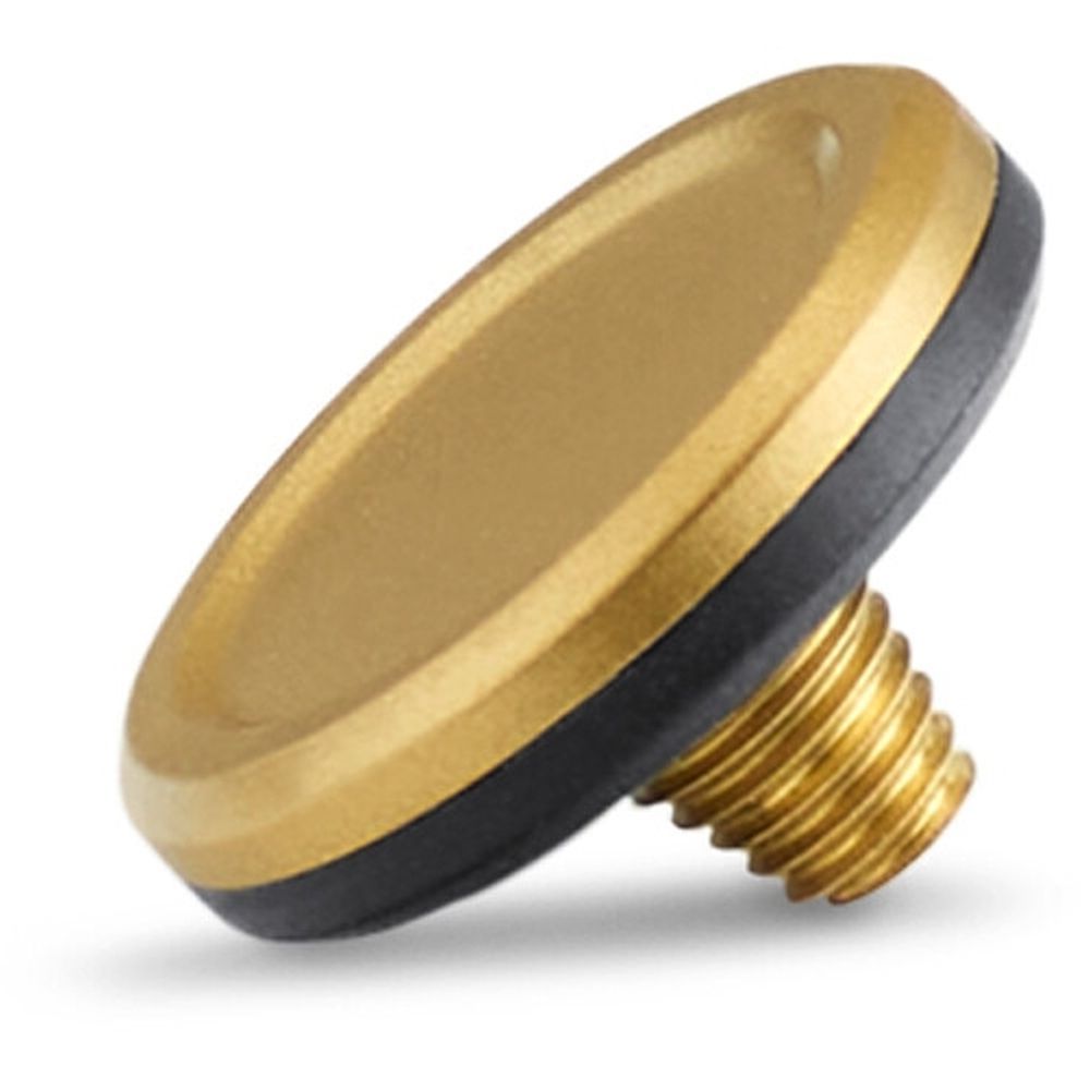 Leica 19599 Soft Release Button - Messing - Gestraalde Afwerking
