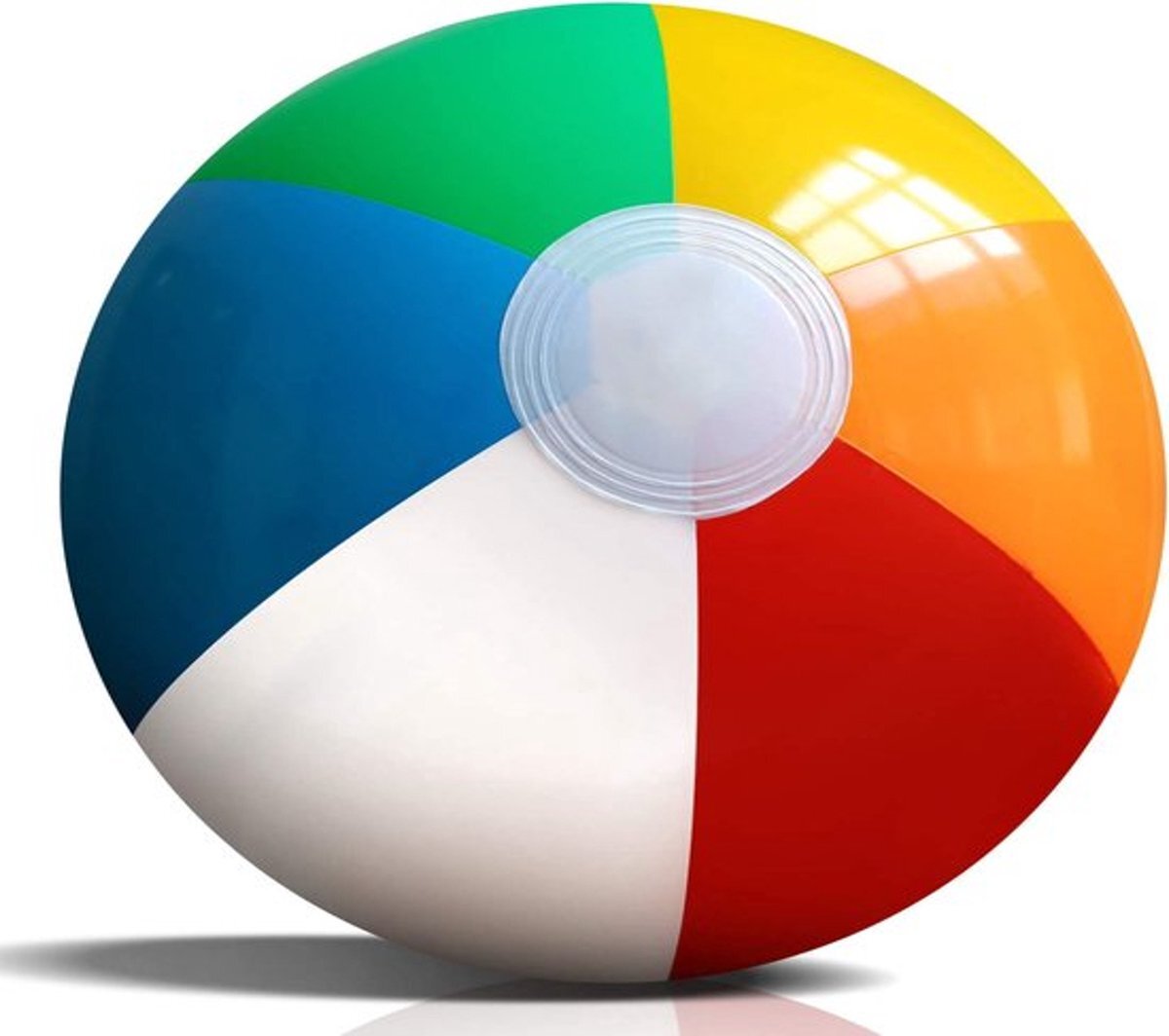 Up Retro Opblaasbare Strandbal | Beach Ball | multi kleur | 33 cm