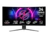 MSI MPG 346CQRFDE X24 moniteur d'ordinateur 86,4 cm (34") 3444 x 1440 Pixels UltraWide Quad HD LED Noir
