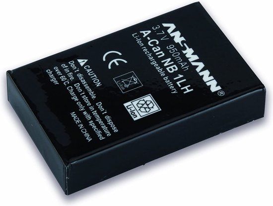 Ansmann NB-1LH - Accu - 950 mAh - Li-Ion - Videocamera