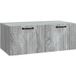 Maison Exclusive - Meuble TV mural Sonoma gris 78,5 x 41 x 30 cm bois d'ingénierie