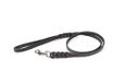 Leather Leash with Handle, 10 mm x 1,2 m, Braided