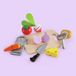 Hape Cuisine Essentiels – Jouets Set de cuisine avec planche à découper et légumes, 10 pièces, à partir de 3 ans