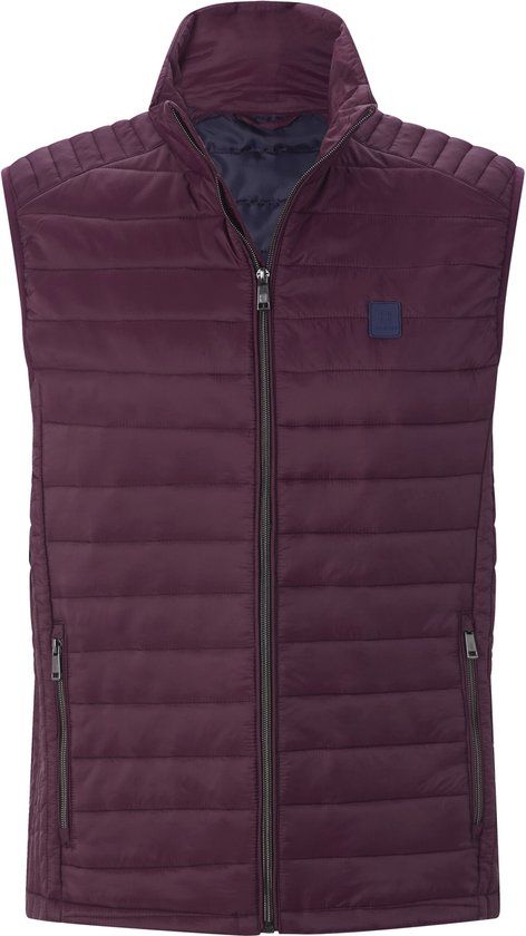Babista Heren Bodywarmer - Donkerrood - Maat 52