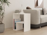 Moderne Yepa Bijzettafel | 100% MELAMINE | Wit