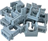 Kortpack Buisklemmen voor buizen van Ø16 mm - 100 stuks - Grijs
