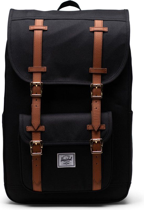 Herschel Little America Mid Volume 13 inch Laptop Rugzak - Zwart