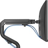Gembird Verstelbare Bureau Monitorarm voor Dubbele Monitoren, 17–32 Inch, 8 kg per Monitor, Zwart