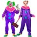W WIDMANN MILANO Party Fashion - Kostuum ruimtehorror clown, overall, killer clown, Halloween