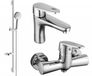 Mexen Kama DS75 set de douche, chrome