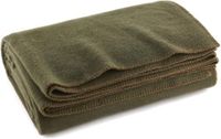 Everone Olive Drab 80% wol brandvertragende deken - 66" X 90"