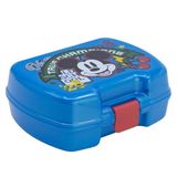 STOR Mickey Mouse Broodtrommel voor Kinderen 371ml - Kleine Stevige Plastic Lunchbox, BPA-vrij, Ideaal voor School en Uitjes