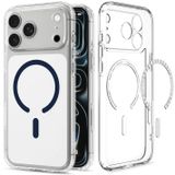 Spigen Ultra Hybrid MagFit - Hoesje Geschikt voor Apple iPhone 18 Pro / 17 Pro - Back Cover Bleu