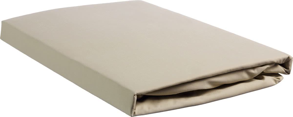 Beddinghouse Topdekhoeslaken Percal Sand 80/90 x 200 cm - Bruin
