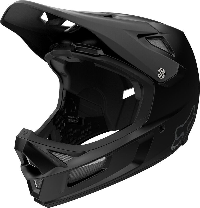 Fox Rampage Comp Helm Heren, matte black - 0191972384356