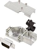 encitech DCMR-FK-09-DBP-K 6355-0065-01 D-sub male connectorset 90 ° Aantal polen: 9 Soldeerkelk 1 set(s)