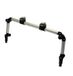 Hart Accessoiresbar Zwart, Zilver 61 cm Polyester