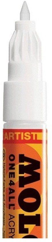 Molotow ONE4ALL 1 mm Acryl Stift - Wit