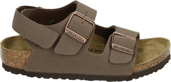 Birkenstock MILANO KIDS MOCCA BF Sandalen Bruin Maat 31