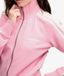 Superdry Side Stripe Track Top Slanke Pasvorm Pink Grootte: 36