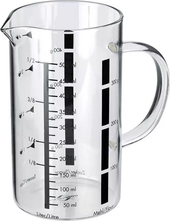 Küchenprofi KUCHENPROFI Glazen maatbeker 0,5l