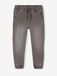 VERTBAUDET Jongensbroek molton denim-effect lichtgrijs denim