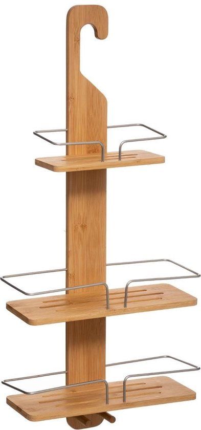 5five Bamboe Doucherek - 3 Etages - Bruin - 70 cm