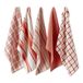 DII Assorted Woven, Kitchen Dishtowel Set, 18x28, Spice, 5 Piece