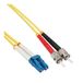 InLine InfiniBand und Glasfaserkabel 10 m LC ST Gelb