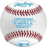 Rawlings 3 STUKS TVB Soft Training Baseball - Wit - 9 Inch