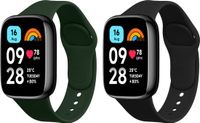 kwmobile 2x horlogebandjes geschikt voor Xiaomi Redmi Watch 3 Active bandje